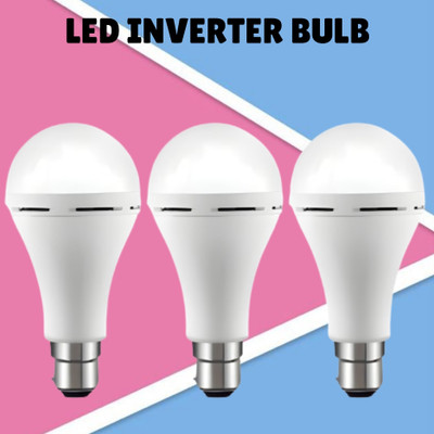 SACRO 15W Emergency Inverter Bulb, Rechargeable Emergency Led Bulb For Power CutsL342 4 hrs Bulb Emergency Light(White)