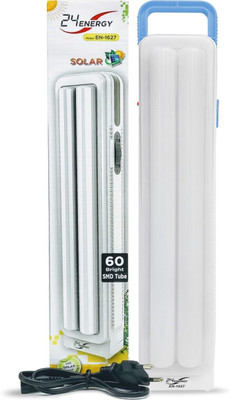 24 ENERGY 60 Hi-Bright SMD Two Tube With Auto On Feature Rechargeable 6 hrs Lantern Emergency Light(Blue, White)