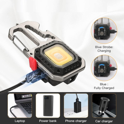 Xydrozen Waterproof Flashlight LED Torch Light 5 hrs Torch Emergency Light(Multicolor)