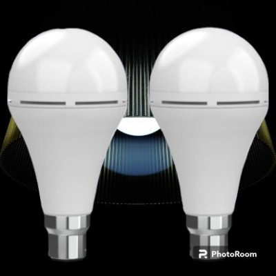 GUGGU 94F_Surya 2-Pack 12W Emergency LED Bulbs, Cool White 3 hrs Bulb Emergency Light(White)