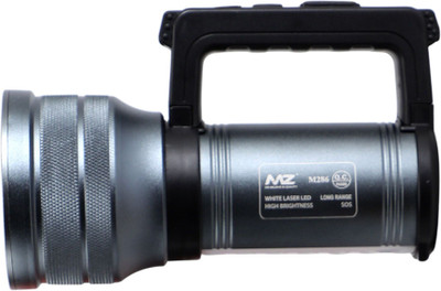 MZ M286 (RECHARGEABLE LED SEARCHLIGHT) Multifunctional 5 Modes,80W, 3600mAh Battery 10 hrs Torch Emergency Light(Grey)