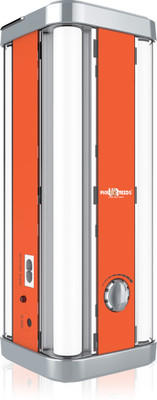 Pick Ur Needs 4 Side Tube 2 Mode Extra High Bright Tube Solar Charging Mobile Charging Support 8 hrs Lantern Emergency Light(Orange1860)