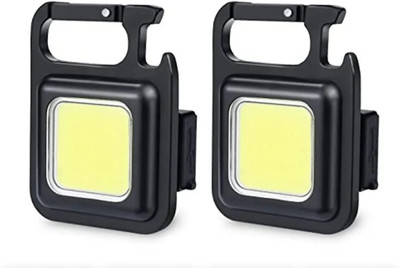 ASTOUND Rechargeable Keychain Mini Flashlight 3 Light Modes Portable Pocket Light LED Front Light(Black)