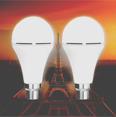 GUGGU Ujala (Emergency Bulb) 12W Rechargeable LED (Emergency Light) NI304 4 hrs Bulb Emergency Light(White)
