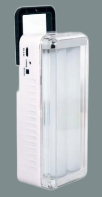 iDOLESHOP USB Solar-Led Tube Emergency Light_1268 4 hrs Lantern Emergency Light(White)