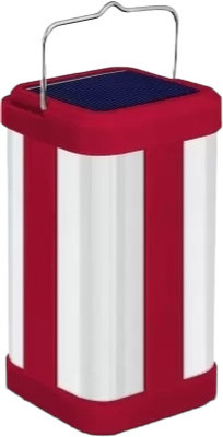 GLOWISH RECHARGEABLE SUPER BRIGHT 4 TUBE 360 LED HANGING PORTABLE LANTERN 2 hrs Lantern Emergency Light(Multicolor)