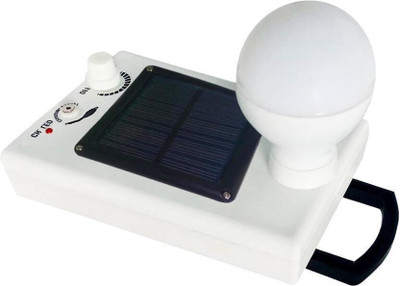 GLOWISH SOLAR RECHARGEABLE BATTERY ULTRA BRIGHT PORTABLE LED 2 Lantern Emergency Light(White)