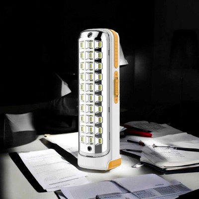 iDOLESHOP HOME DELIGHT RECHARGEABLE 30 BIG HIGH BRIGHT SMD LED EMERGENCY LIGHT-08 8 hrs Flood Lamp Emergency Light(White)