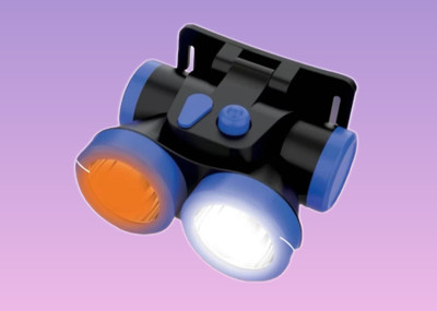 iDOLESHOP USB Solar-Head Torch Emergency Light_1024 4 hrs Torch Emergency Light(Blue)