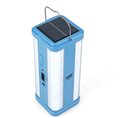 MZ M274-RECHARGEABLE LED SOLAR LAMP-8W with 2200mAh Battery, 80 SMD Bright Light 4 hrs Flood Lamp Emergency Light(Blue)