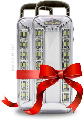 Make Ur Wish 14 Bright LED +1 Tube With Charging Rechargeable 6 hrs Lantern Emergency Light(White)