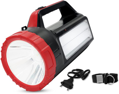 VR Bright Lite Emergency Rechargeable Handheld Long Range Torch Search Light+Side 2 Tube 10 hrs Torch Emergency Light(Red) VR Bright Lite Emergency Rechargeable Handheld Long Range Torch Search Light+Side 2 Tube 10 hrs Torch Emergency Light(Red)