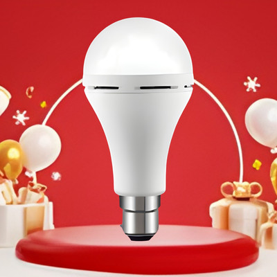 GUGGU Emergency 15W Inverter LED Bulb with 1200mAh Rechargeable Battery X138 4 hrs Bulb Emergency Light(White)