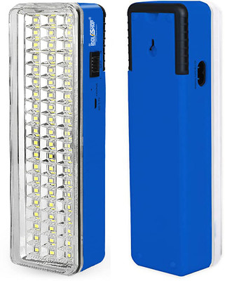 iDOLESHOP High Quality 60 High-Bright LED Light with Android Charging Support Rechargeable 7 hrs Lantern Emergency Light(Blue)