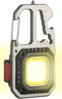 Xydrozen Magnetic Base Emergency Flashlight Torch 5 hrs Torch Emergency Light(Multicolor)