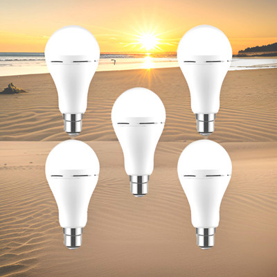 FRONY Surya (Emergency Bulb) 12W Rechargeable LED (Emergency Light) (Pack of 5) MR139 4 hrs Bulb Emergency Light(White)