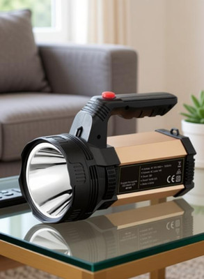 awza AW-7313 14 hrs Torch Emergency Light(GOLDEN, Grey)