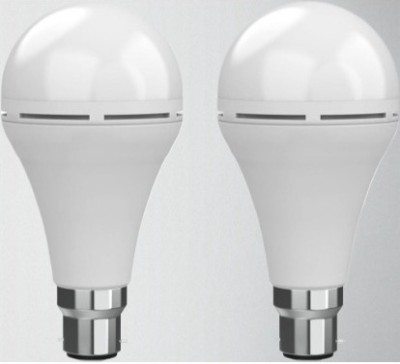 FRONY 64S_Surya 2-Pack 12W Emergency LED Bulbs, Cool White 3 hrs Bulb Emergency Light(White)