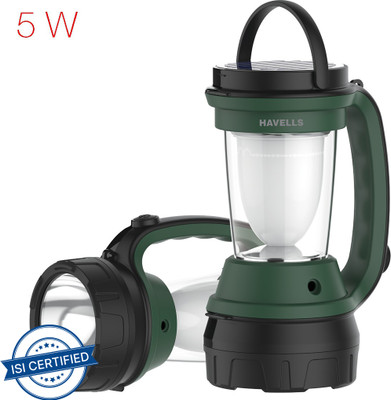 HAVELLS DAZZLE PLUS SOLAR LANTERN CUM TORCH 5 hrs Lantern Emergency Light(Green)