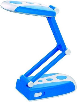 GLOWISH RECHARGEABLE LED DESK LAMP WITH 31 SMD LEDs LED-636 2 Lantern Emergency Light(Blue)