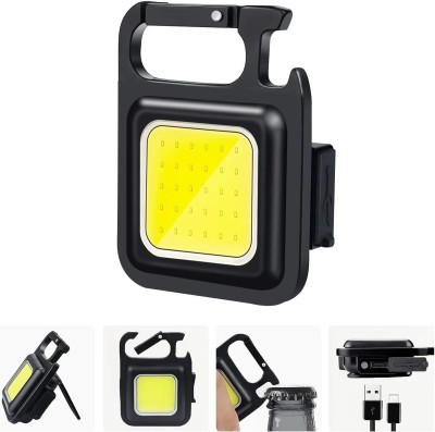 Xydrozen Emergency Portable Keychain Spotlight, Can Be Used On Camping-1pc 3 hrs Torch Emergency Light(Black)