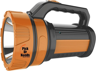Pick Ur Needs Light Long Range High Power Torch + Emergency Lights Tube Torch(Multicolor, 20 cm, Rechargeable)