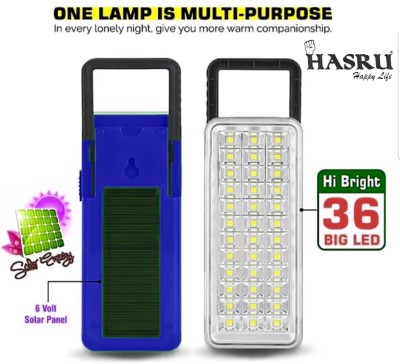 HASRU HS -62 EMERGENC LIGHTY 8 hrs Torch Emergency Light (Red) 5 hrs Lantern Emergency Light(Blue)