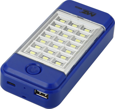 MZ M928 (LED RECHARGEABLE EMERGENCY LIGHT) Battery 3000 mAh 15 hrs Torch Emergency Light(Blue)