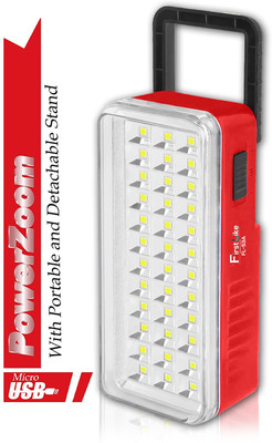 VR Bright Lite Portable 36 High-Bright Led Light With Android Charging Support Light-VRBL106 6 hrs Lantern Emergency Light(Red)