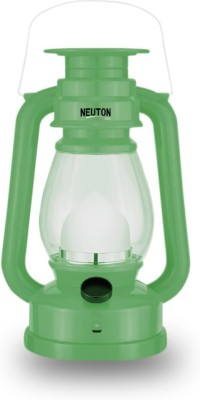 joyal Neuton Hi-Bright LED with 1st Step Night Lamp Solar Rechargeable 4 hrs Lantern Emergency Light(Green)