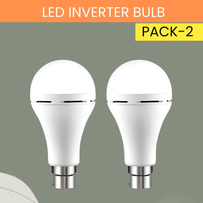 GUGGU 12W Emergency Inverter Bulb, Rechargeable Emergency Led Bulb For Power CutsH404 4 hrs Bulb Emergency Light(White)