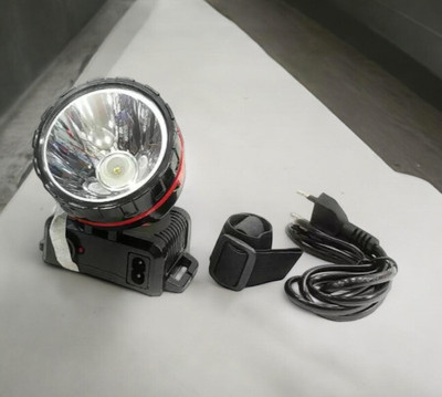 VR Bright Lite Rechargeable Emergency Light (RL_906_Torch_68)_VRBL1198 10 hrs Torch Emergency Light(Black)