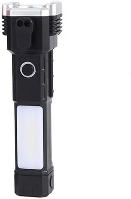 Wifton Portable 3W LED Torch with Power Bank, Hammer 5 hrs Torch Emergency Light(Multicolor)