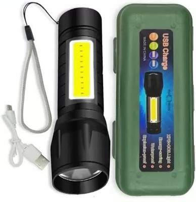 BSVR Metal High quality LED Flashlight ,Super Bright ,Waterproof 3 Light Modes 24 6 hrs Torch Emergency Light(Black)