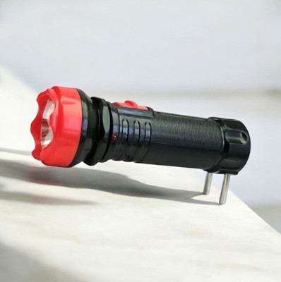 VR Bright Lite Rechargeable Emergency Light (Torch 5W T22_55)_VRBL316 10 hrs Torch Emergency Light(Black, Red)