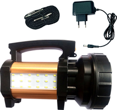 QTX 4MODE 6000mAh Rechargeable Led Torch 12 hrs Torch Emergency Light(Multicolor)
