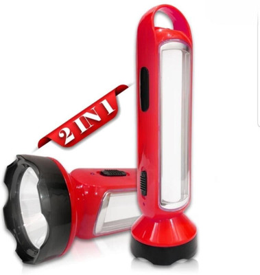 VR Bright Lite Rechargeable Emergency Light ( HS-2116 )_VBL727 6 hrs Torch Emergency Light(Red)