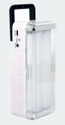 iDOLESHOP USB Solar-Led Tube Emergency Light_1271 4 hrs Lantern Emergency Light(White)