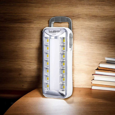 iDOLESHOP 46 Bright LED +1 Tube With Rechargeable Android Charging Rechargeable-01 6 hrs Lantern Emergency Light(Grey)