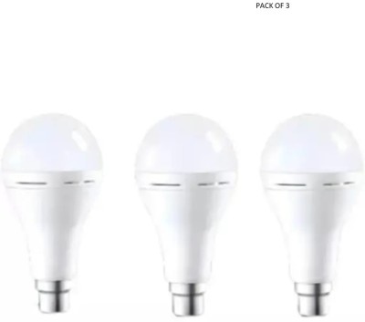 HERONEX Rechargeable Bulb | Emergency | LED Bulb | 12 Watt | Upto 4 Hours Battery 4 hrs Bulb Emergency Light(White)