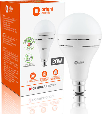 Orient Electric Eternal Emergency Lamp 20W - Cool White 4 hrs Bulb Emergency Light(Cool White)