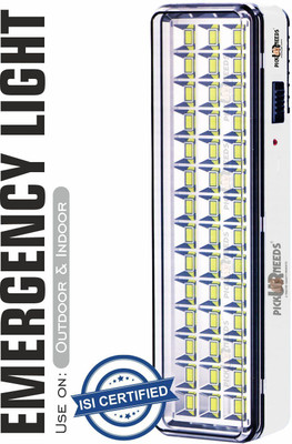Pick Ur Needs High Quality 42 High-Bright LED Light with Android Charging Support 7 hrs Flood Lamp Emergency Light(White)