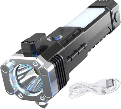 ASTOUND Emergency Escape Tool Outdoor Emergency Flashlight for Adventure 5 hrs Torch Emergency Light(Multicolor)