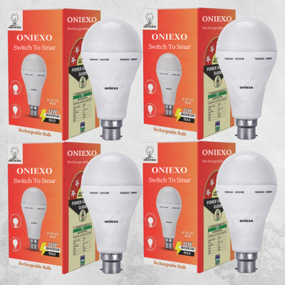 ONIEXO Automatic Charging 12W Emergency LED Bulb-022 4 hrs Bulb Emergency Light(White)