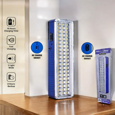 VR Bright Lite Rl-61A Smd Emergency Lighty-139-VRBL11751 10 hrs Lantern Emergency Light(Blue)