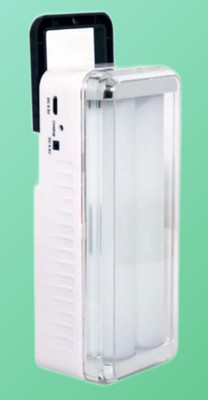 iDOLESHOP USB Solar-Led Tube Emergency Light_1238 4 hrs Lantern Emergency Light(White)