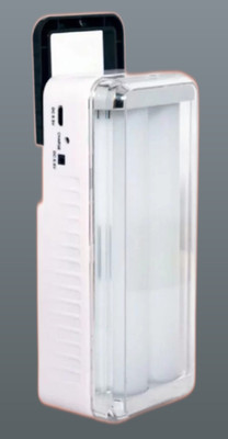 iDOLESHOP USB Solar-Led Tube Emergency Light_1219 4 hrs Lantern Emergency Light(White)