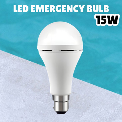 ROAR (Emergency Inverter Blub) charging 15W LED Bulb for Extended Lighting_Pack_1G169 4 hrs Bulb Emergency Light(White)