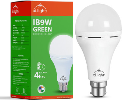 d.light DB0322-30CW 4 hrs Bulb Emergency Light(White)
