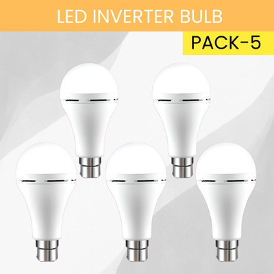 SYARA 12W Emergency Inverter Bulb, Rechargeable Emergency Led Bulb For Power CutsIA43 4 hrs Bulb Emergency Light(White)